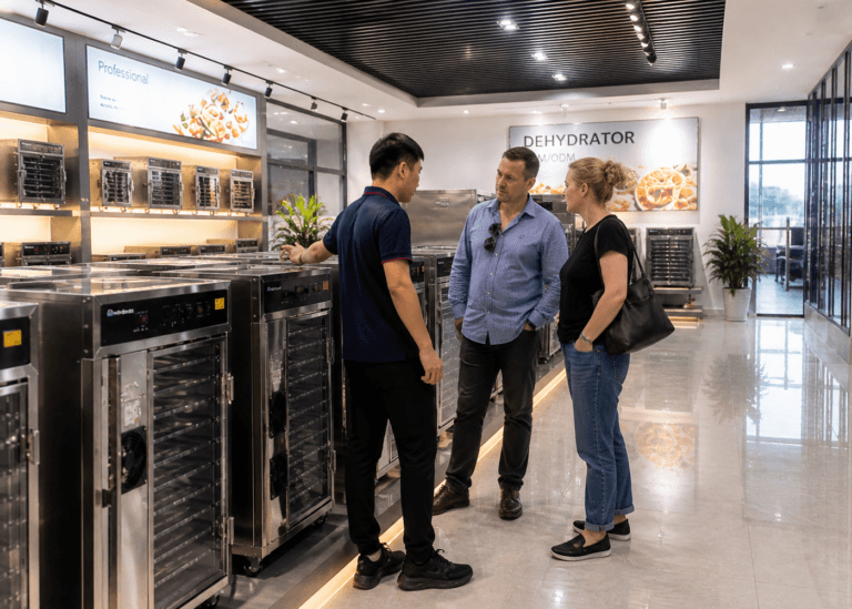 Canadian clients visit