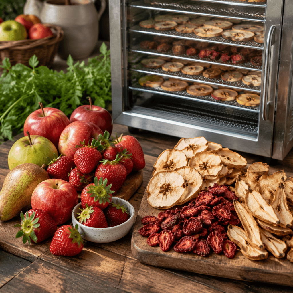 Drying Fruit in a Dehydrator