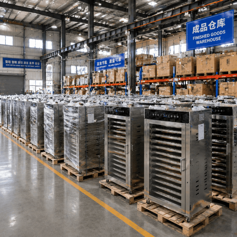 Food Dehydrator Factory — Finished Goods Warehous
