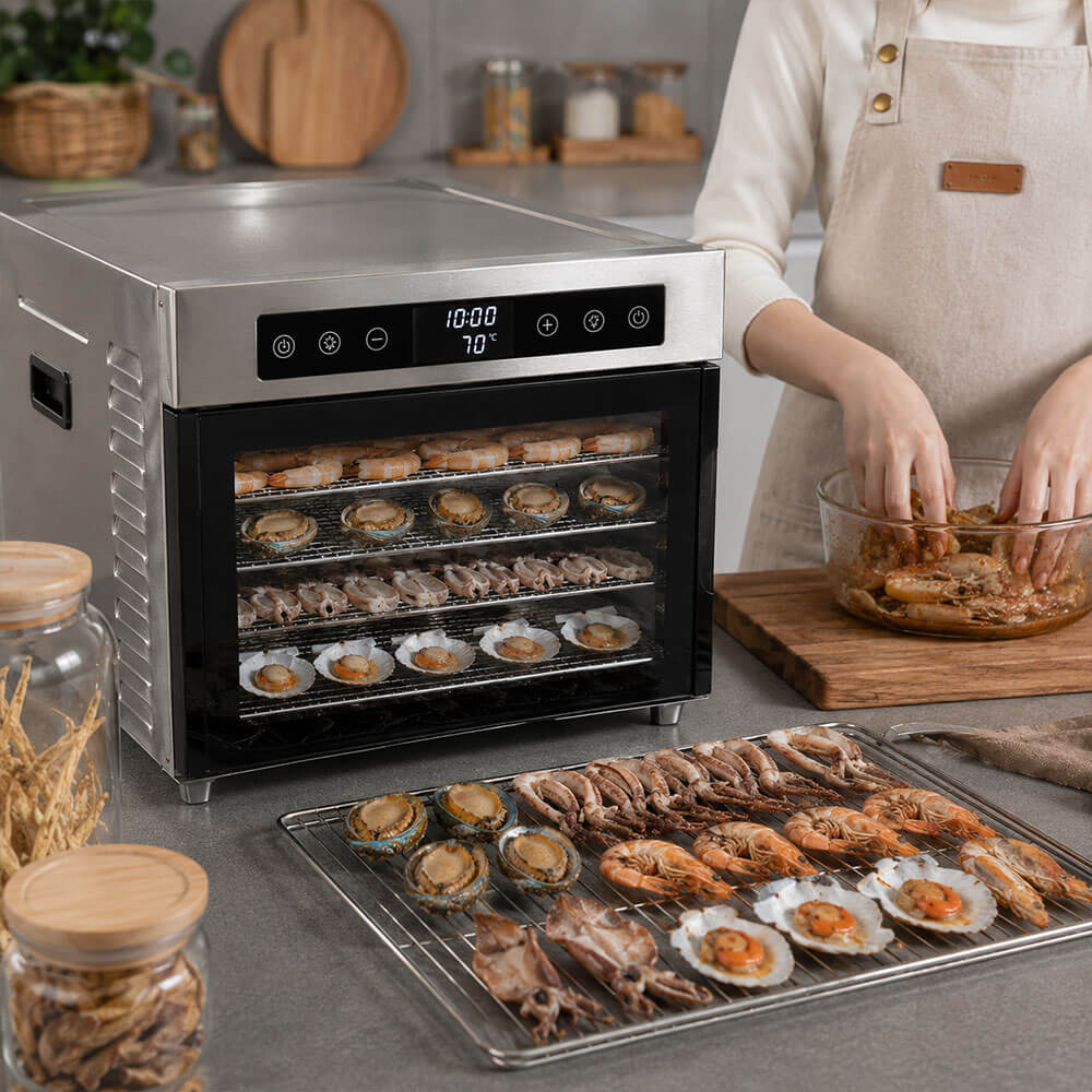 Using-a-Food-Dehydrator-to-Make-Dried-Seafood