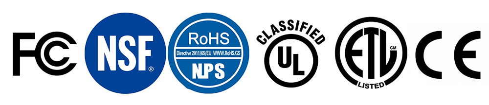 Core certification mark for commercial kitchen access in Europe and America.
